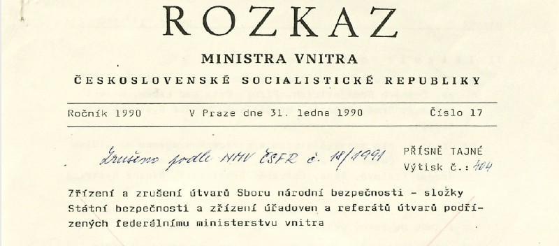 BIS si připomíná 30 let od vzniku civilní kontrarozvědky